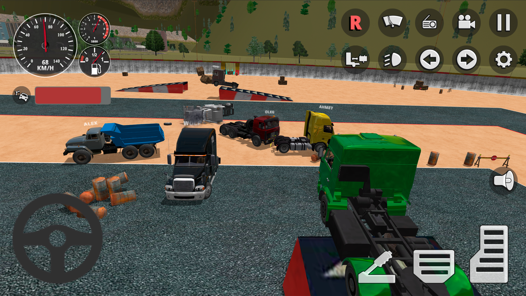اسکرین شات 3 بازی Hard Truck Driver Simulator 3D