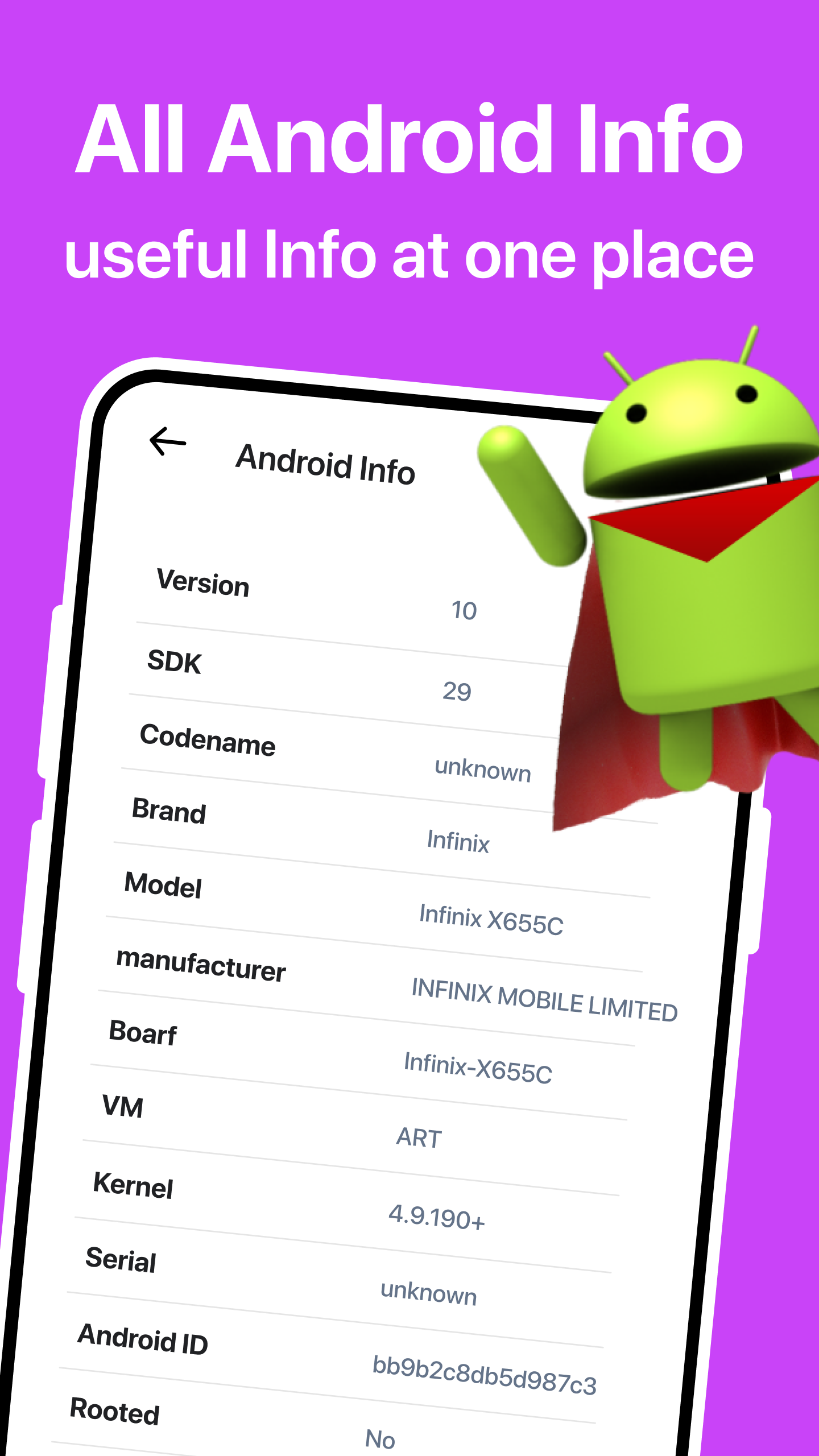 اسکرین شات 4 برنامه Root Check App: Superuser
