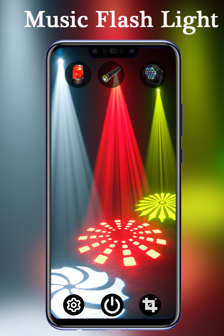 اسکرین شات 2 برنامه Disco lights flashlight