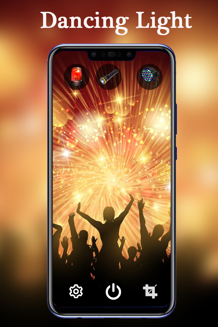 اسکرین شات 1 برنامه Disco lights flashlight