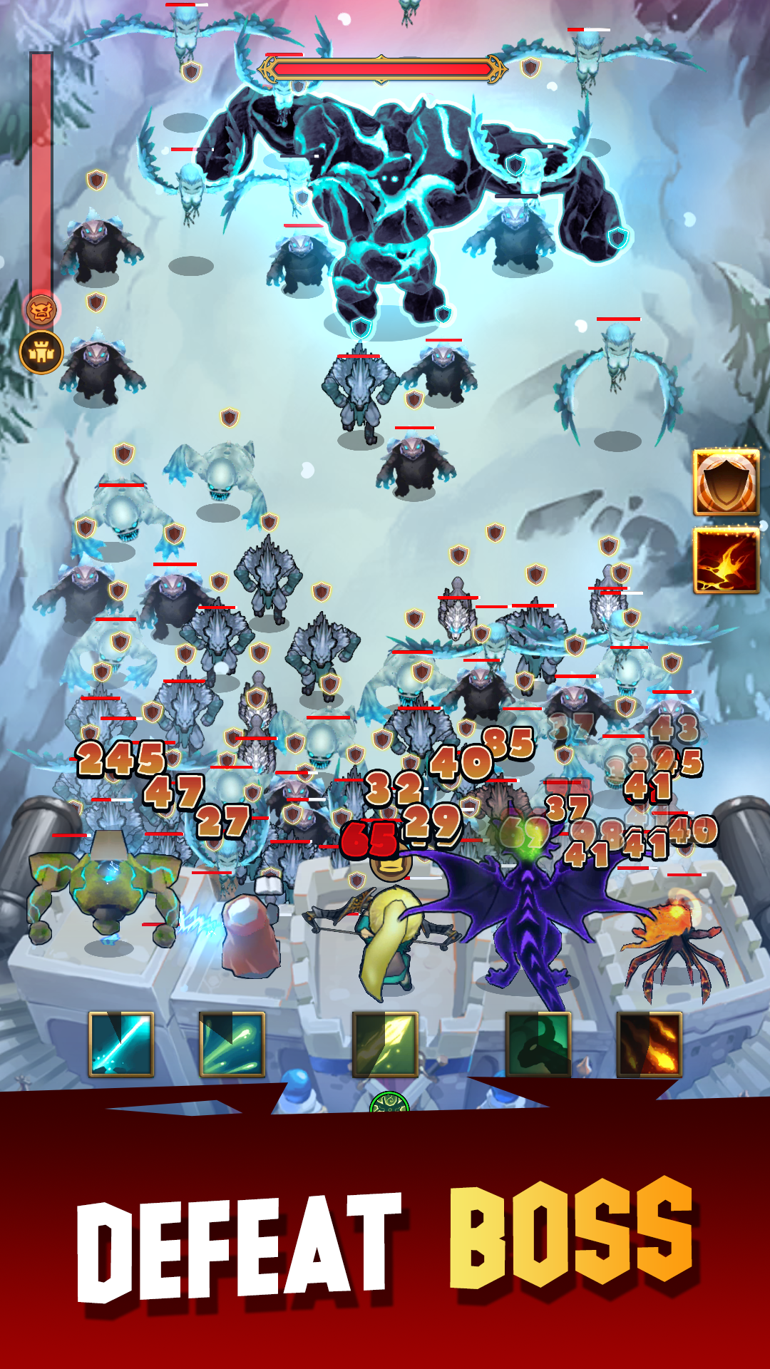 اسکرین شات 3 بازی Knight War: Idle Defense