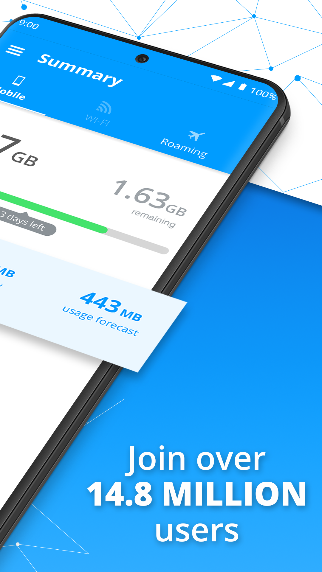 اسکرین شات برنامه My Data Manager: Data Usage 2