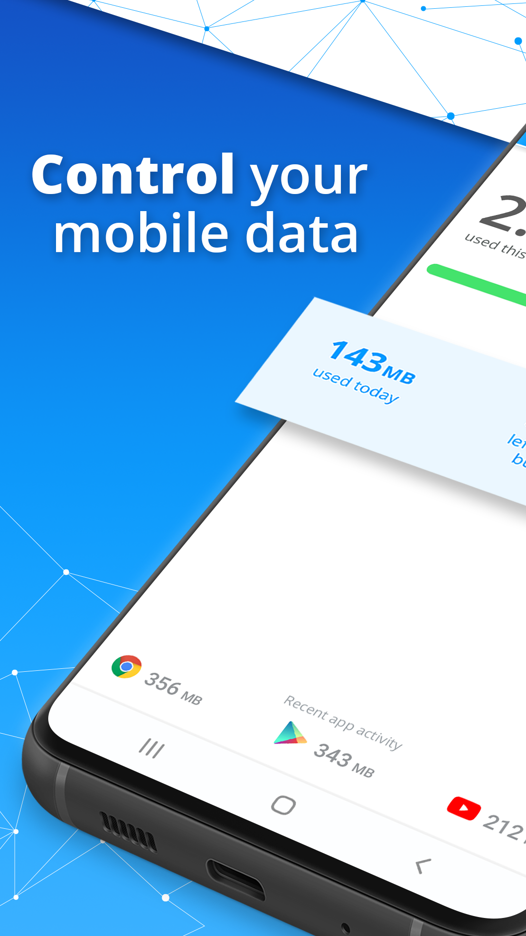اسکرین شات برنامه My Data Manager: Data Usage 1