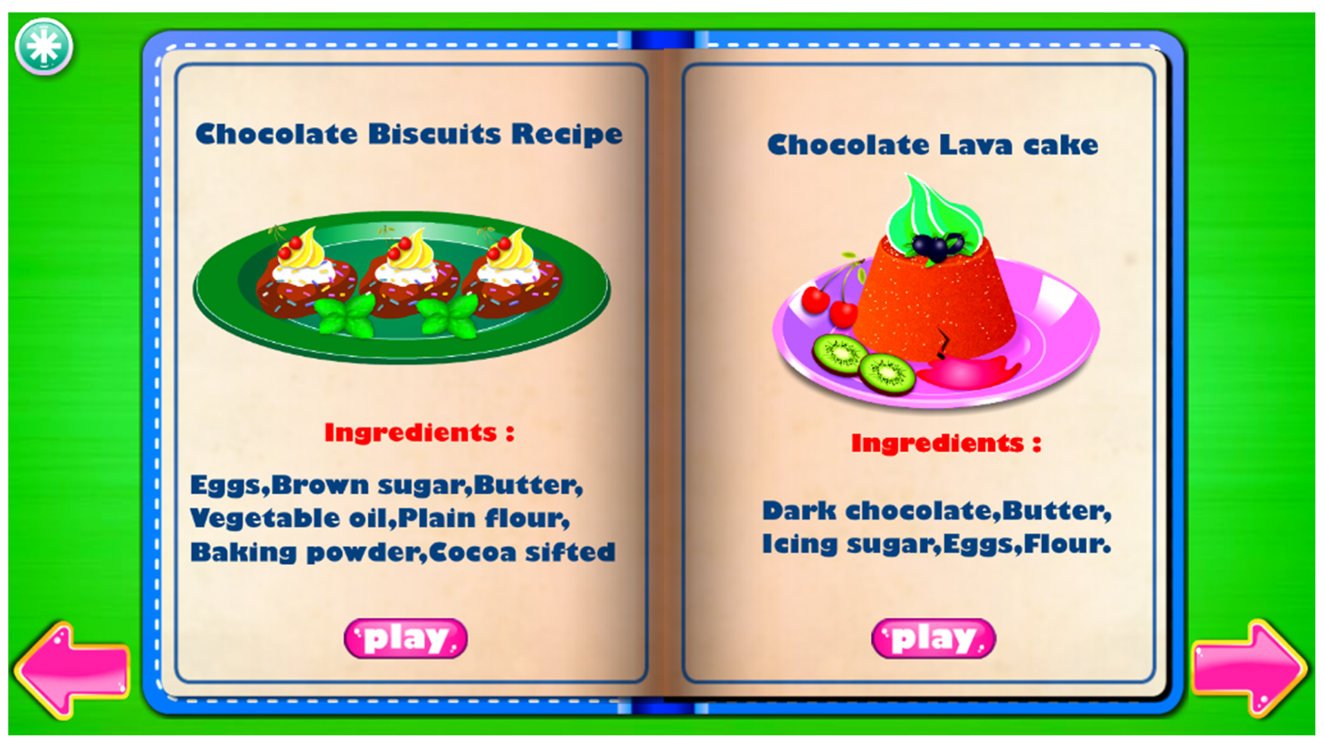 اسکرین شات 2 بازی Cook Book Recipes Cooking game