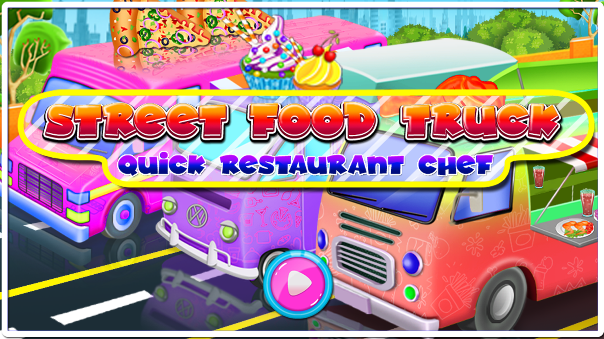 اسکرین شات 1 بازی Street Food Truck Game