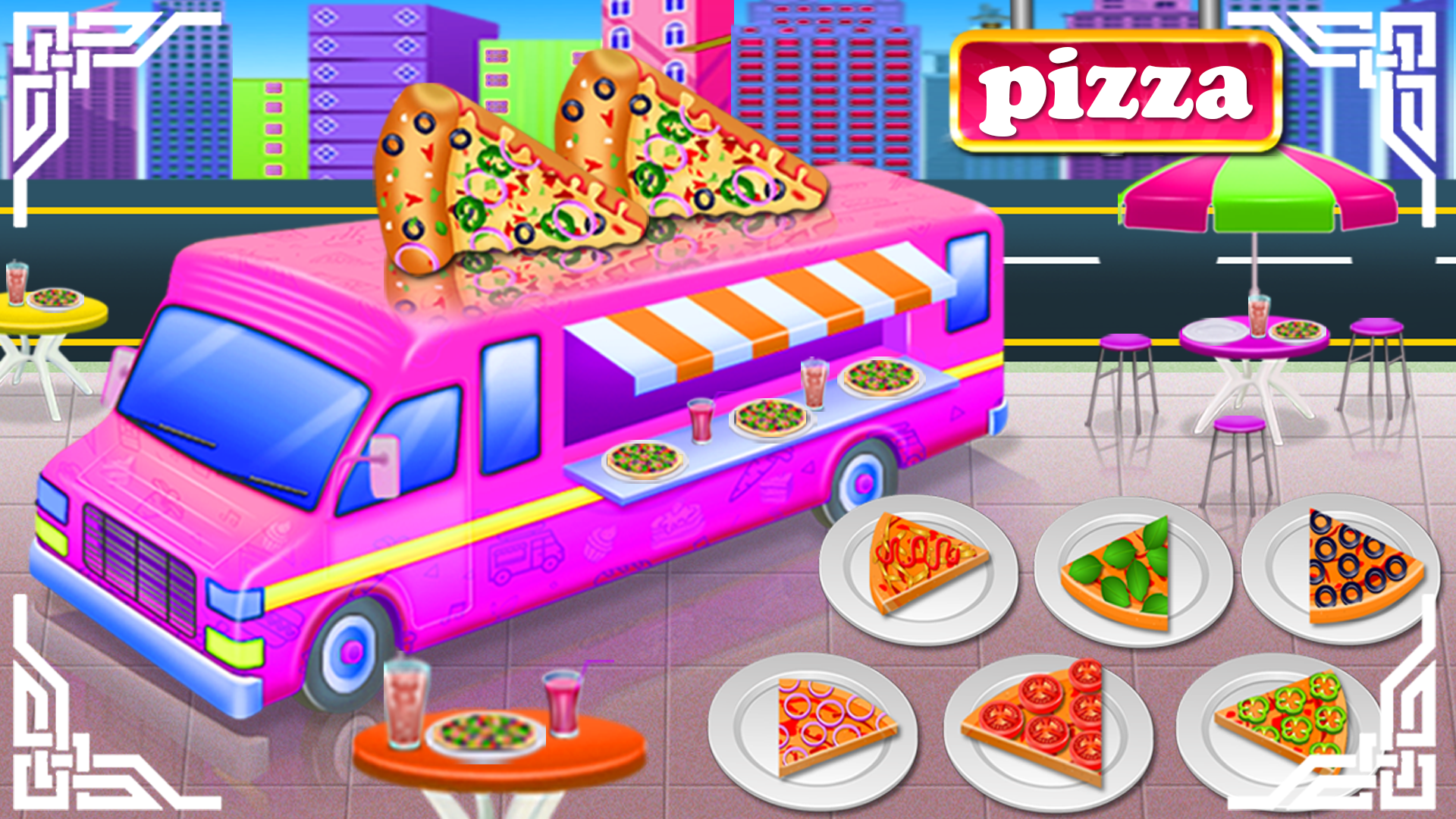 اسکرین شات 3 بازی Street Food Truck Game