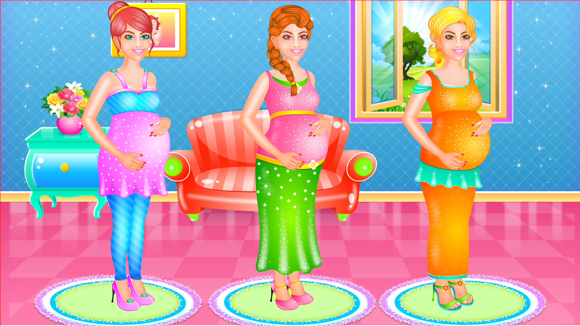 اسکرین شات 2 بازی Pregnant Mommy Daily Care Game