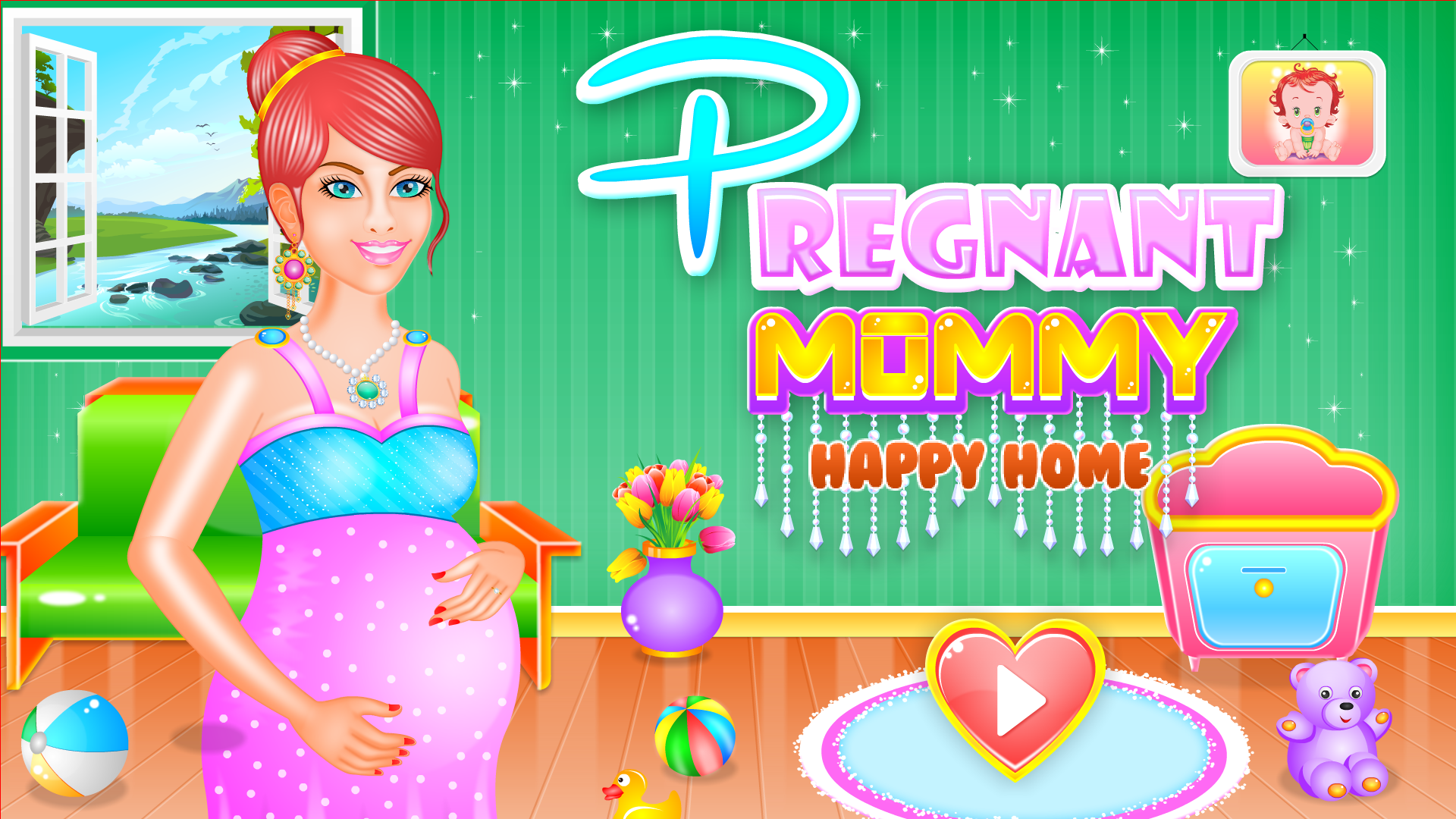 اسکرین شات 1 بازی Pregnant Mommy Daily Care Game