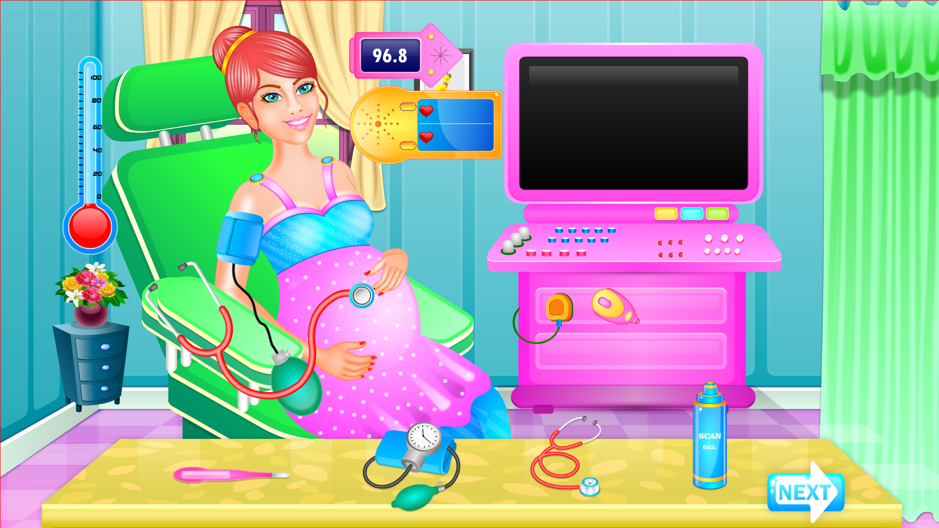 اسکرین شات 4 بازی Pregnant Mommy Daily Care Game