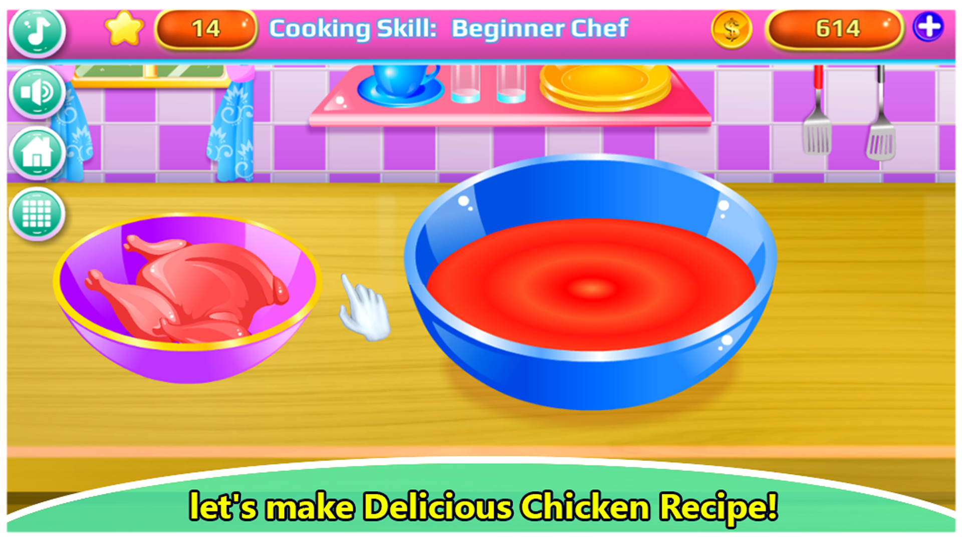 اسکرین شات 4 بازی Recipes Cook book challenger
