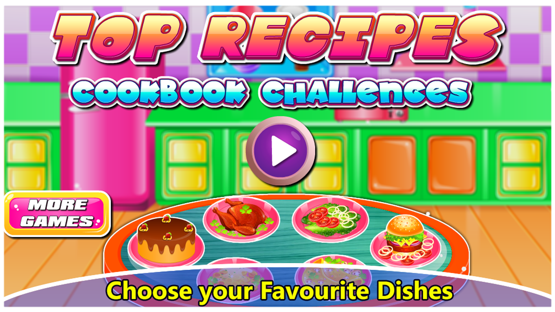 اسکرین شات 1 بازی Recipes Cook book challenger