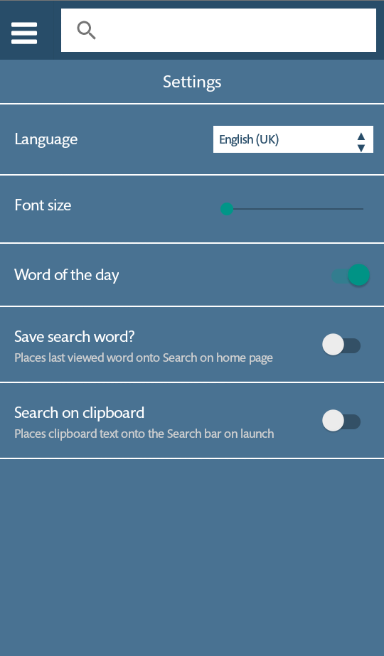 اسکرین شات 2 برنامه Longman Dictionary of English
