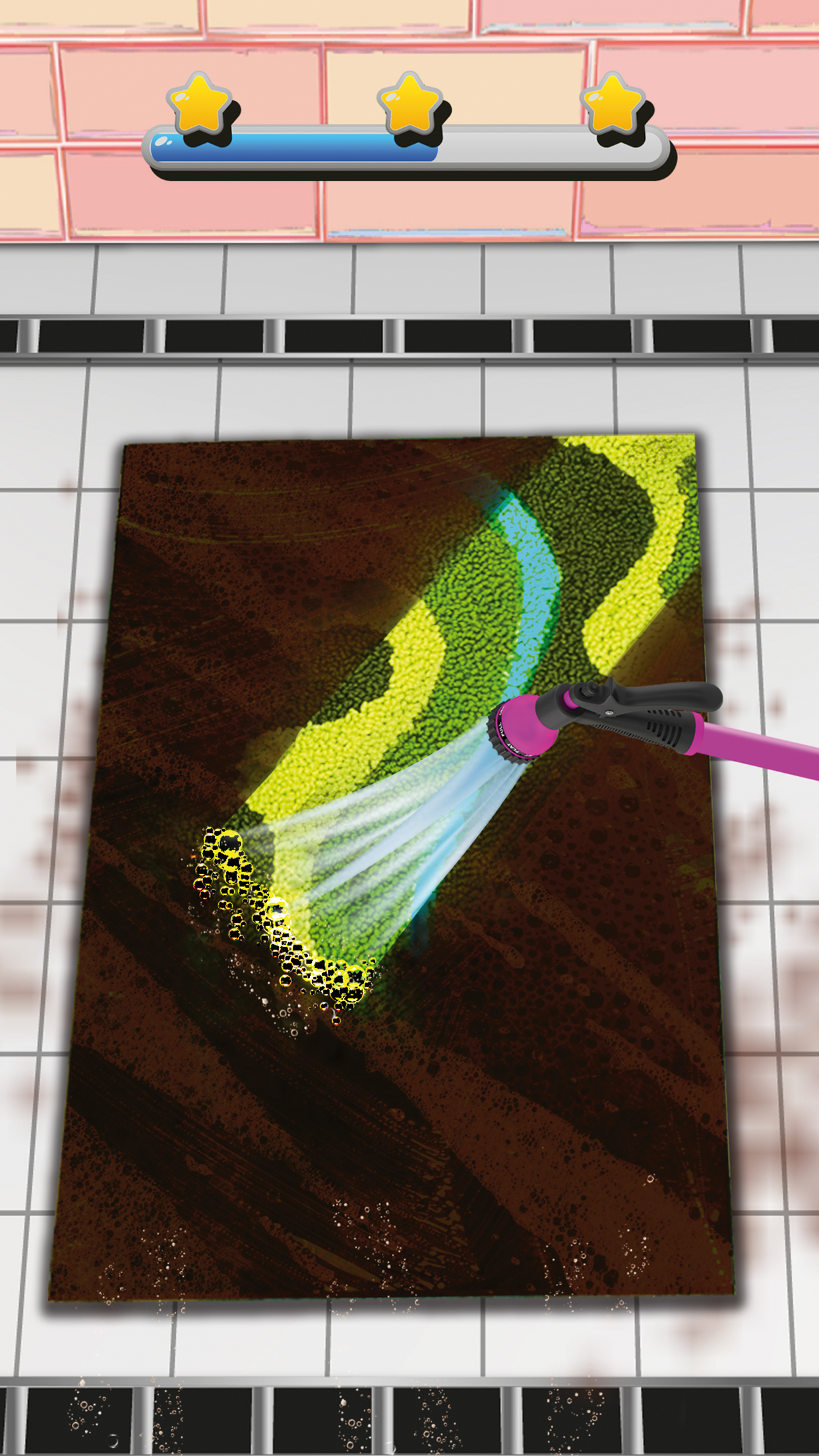 اسکرین شات 3 بازی Rug Cleaning Game ASMR Washing