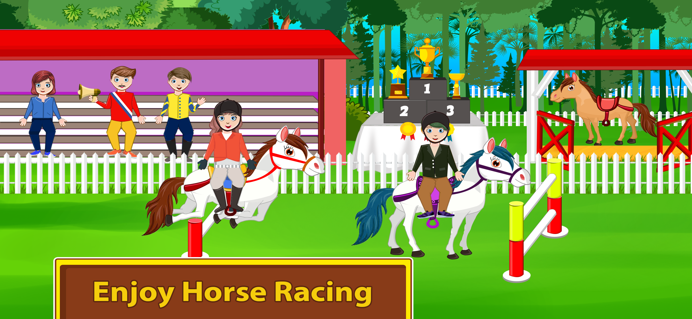 اسکرین شات 2 بازی Pretend My Horse Stable Life