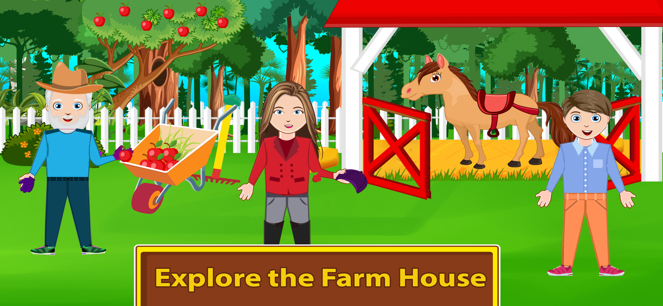 اسکرین شات 1 بازی Pretend My Horse Stable Life