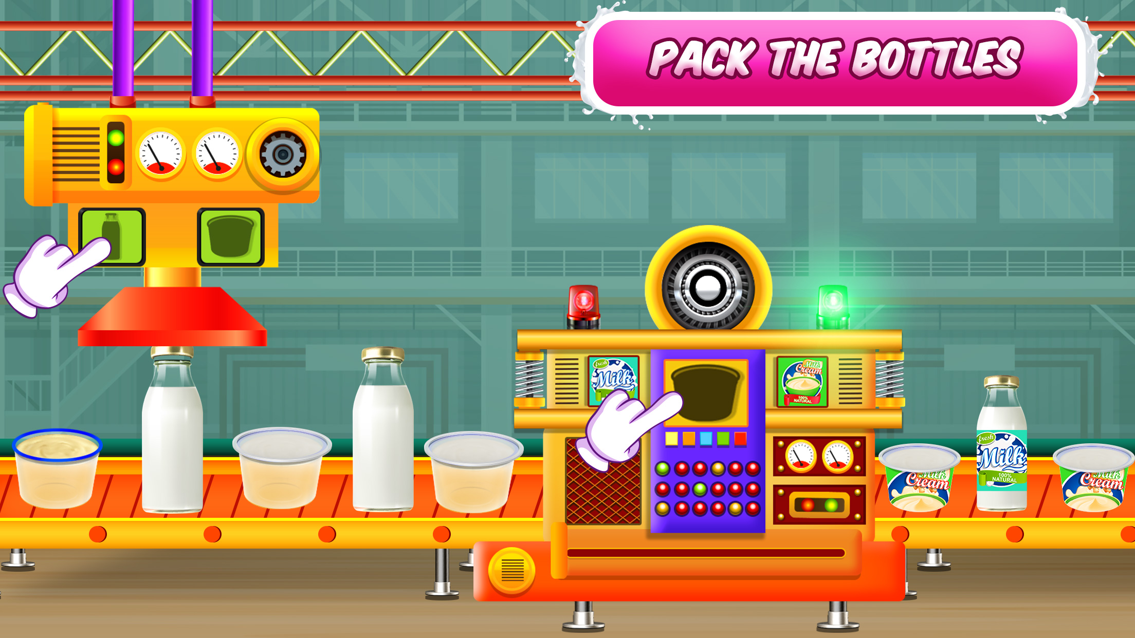 اسکرین شات 5 بازی Dairy Farm Milk Factory Tycoon