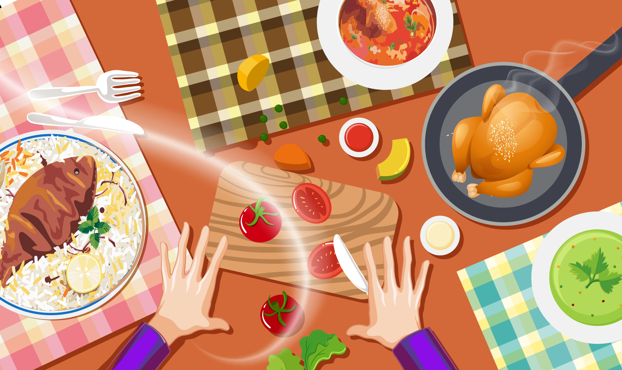 اسکرین شات بازی Indian cooking Games Food Chef 4