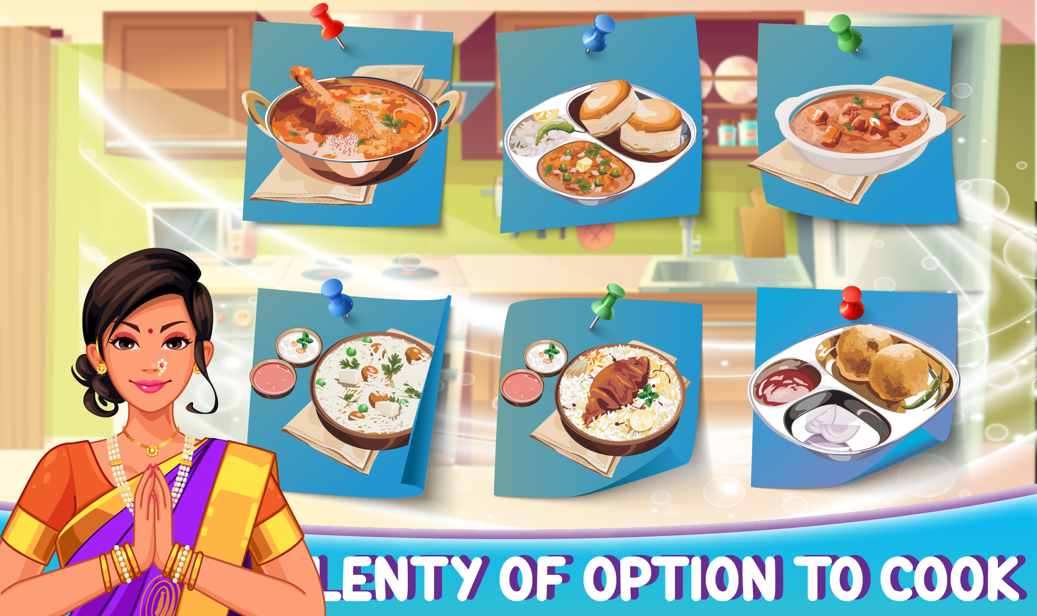 اسکرین شات بازی Indian cooking Games Food Chef 3
