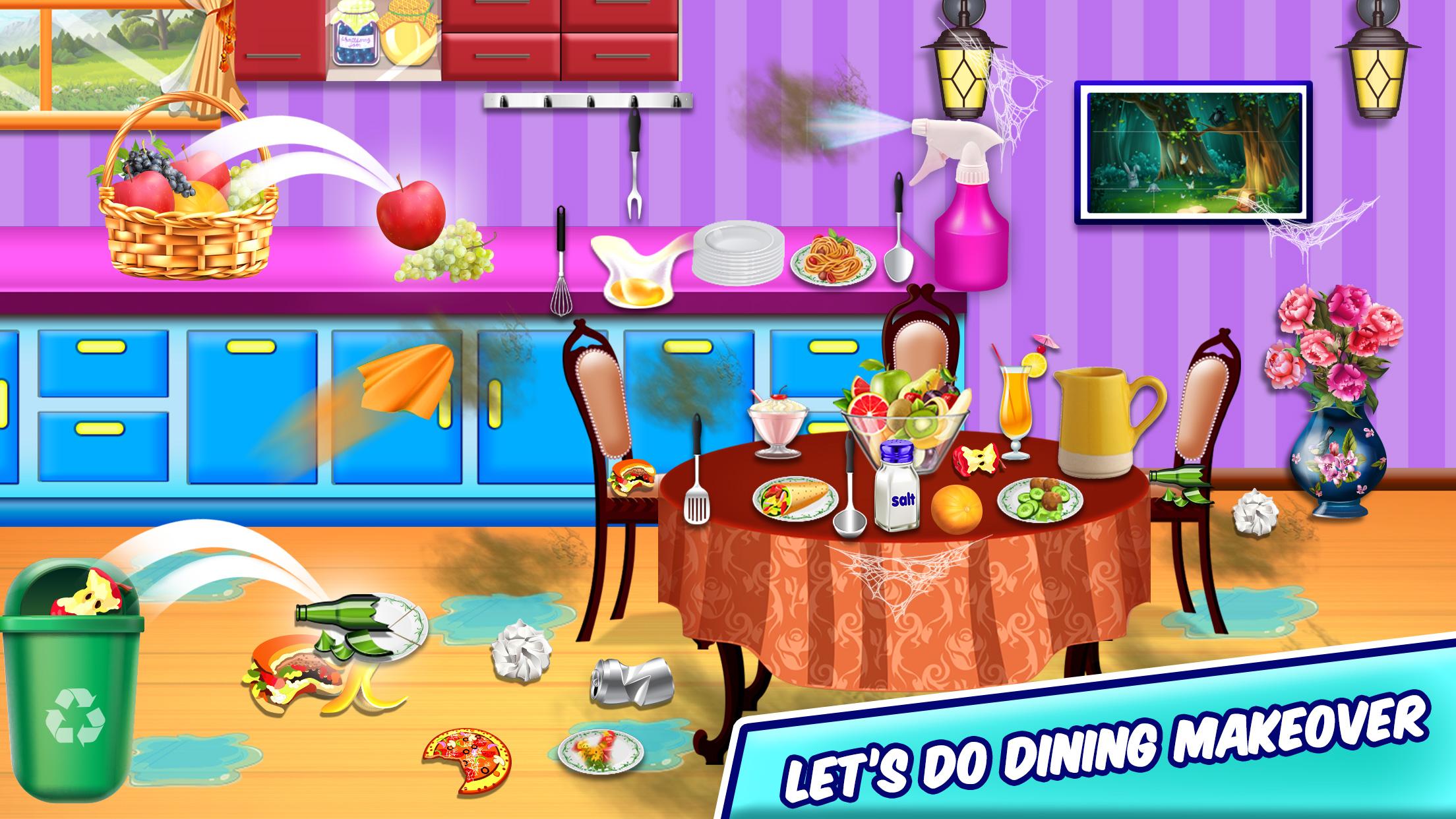 اسکرین شات بازی Girl Family House Cleaning 5
