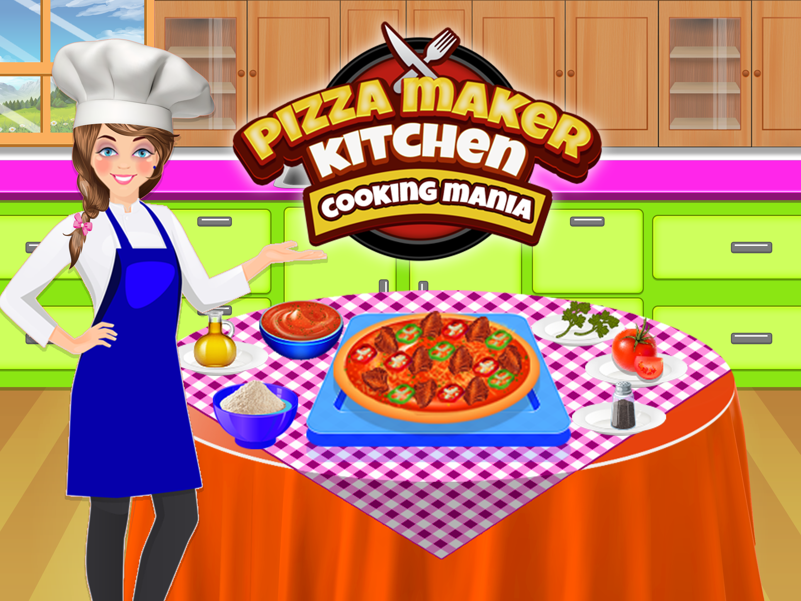 اسکرین شات 4 بازی Pizza Maker Kitchen Cooking