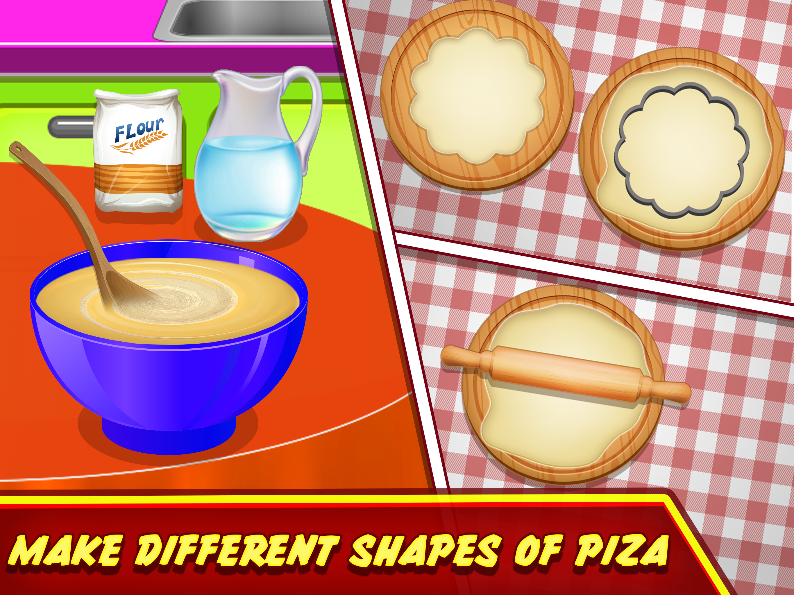 اسکرین شات 3 بازی Pizza Maker Kitchen Cooking
