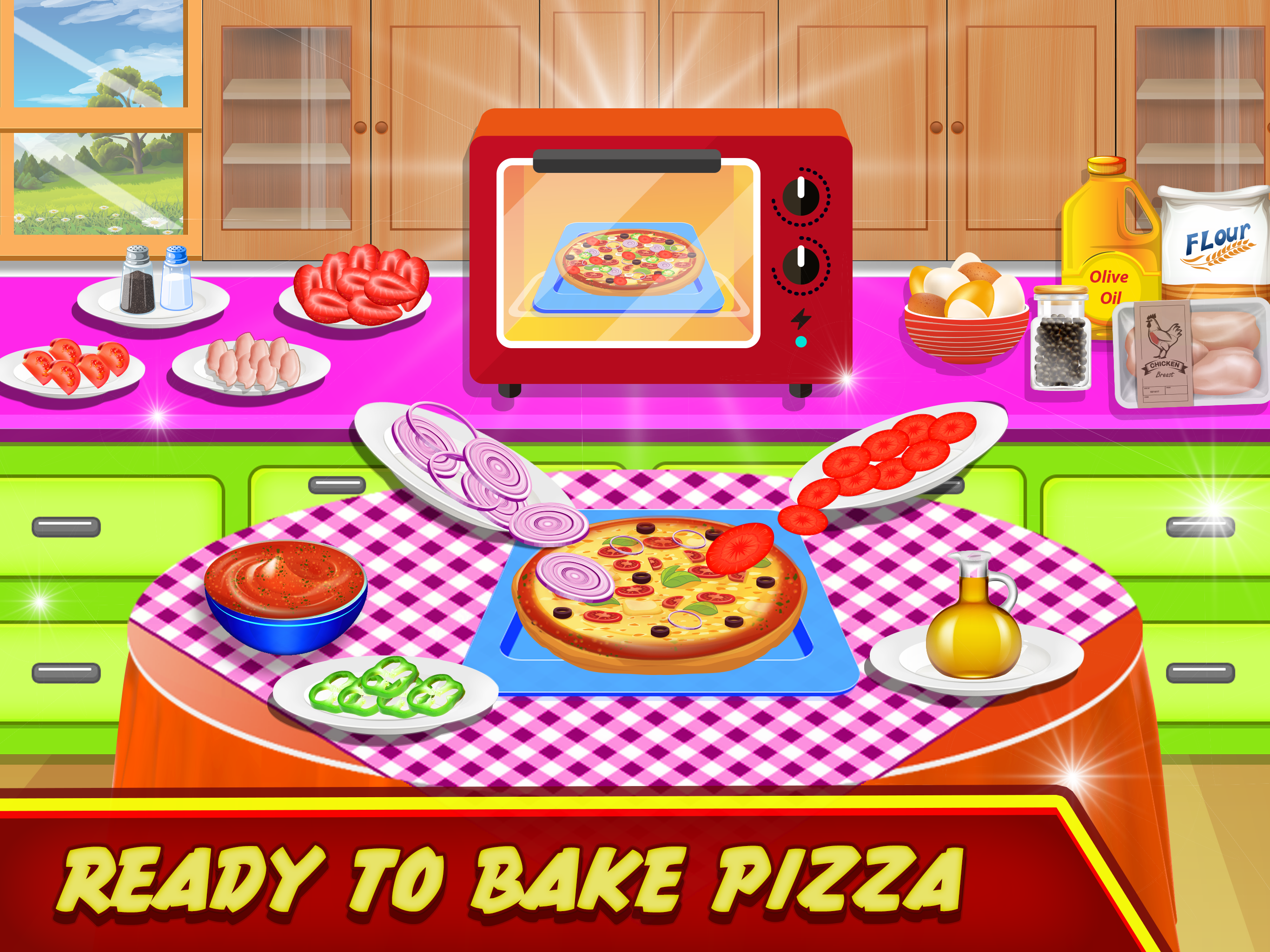اسکرین شات 6 بازی Pizza Maker Kitchen Cooking