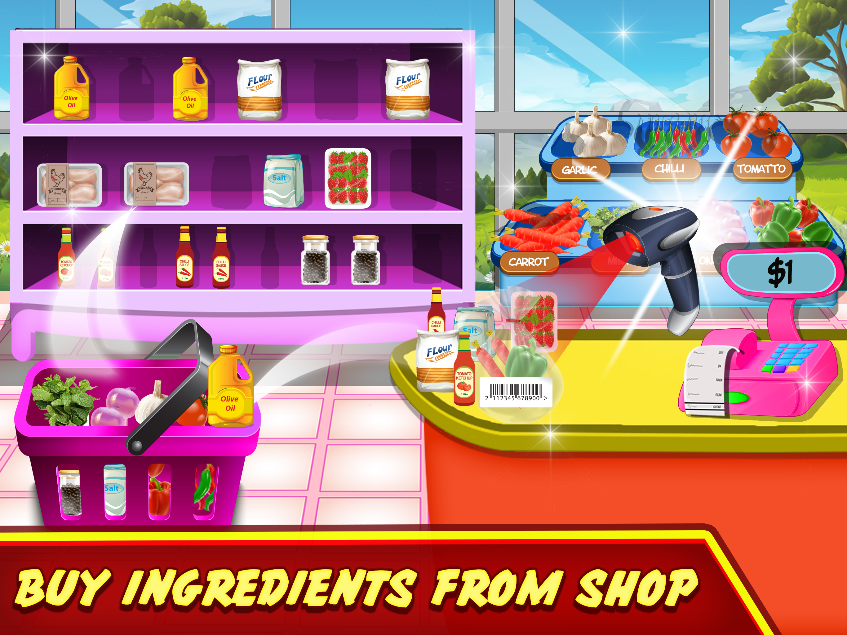 اسکرین شات 5 بازی Pizza Maker Kitchen Cooking