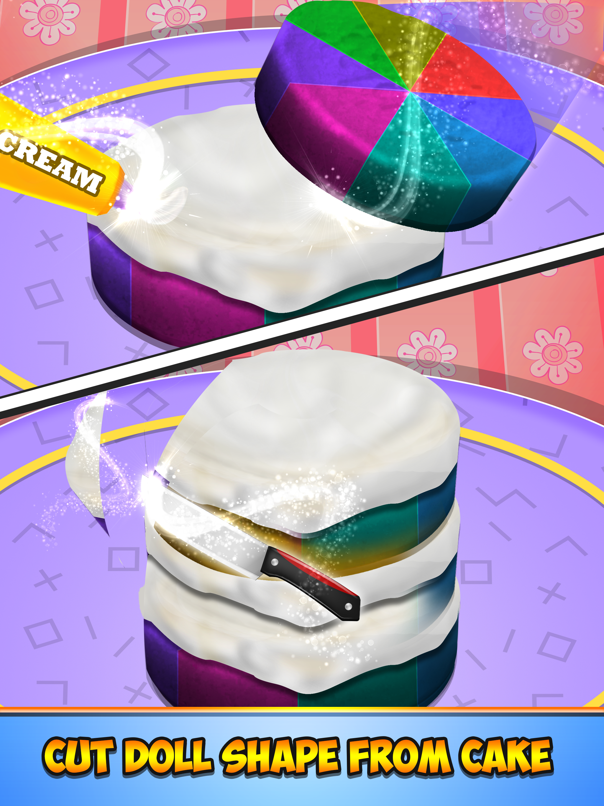 اسکرین شات بازی Doll Cake Maker: Baking Games 2