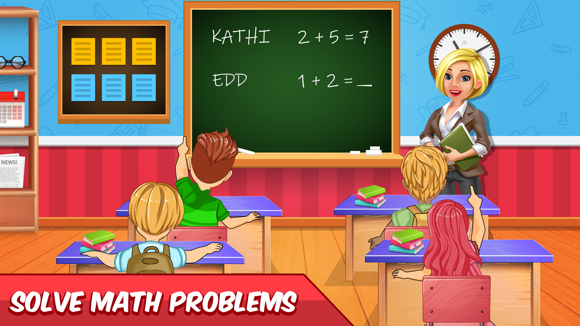 اسکرین شات 2 بازی Teacher Classroom Fun Play