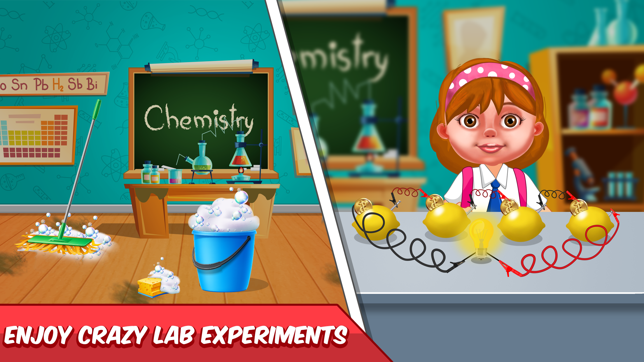 اسکرین شات 1 بازی Teacher Classroom Fun Play