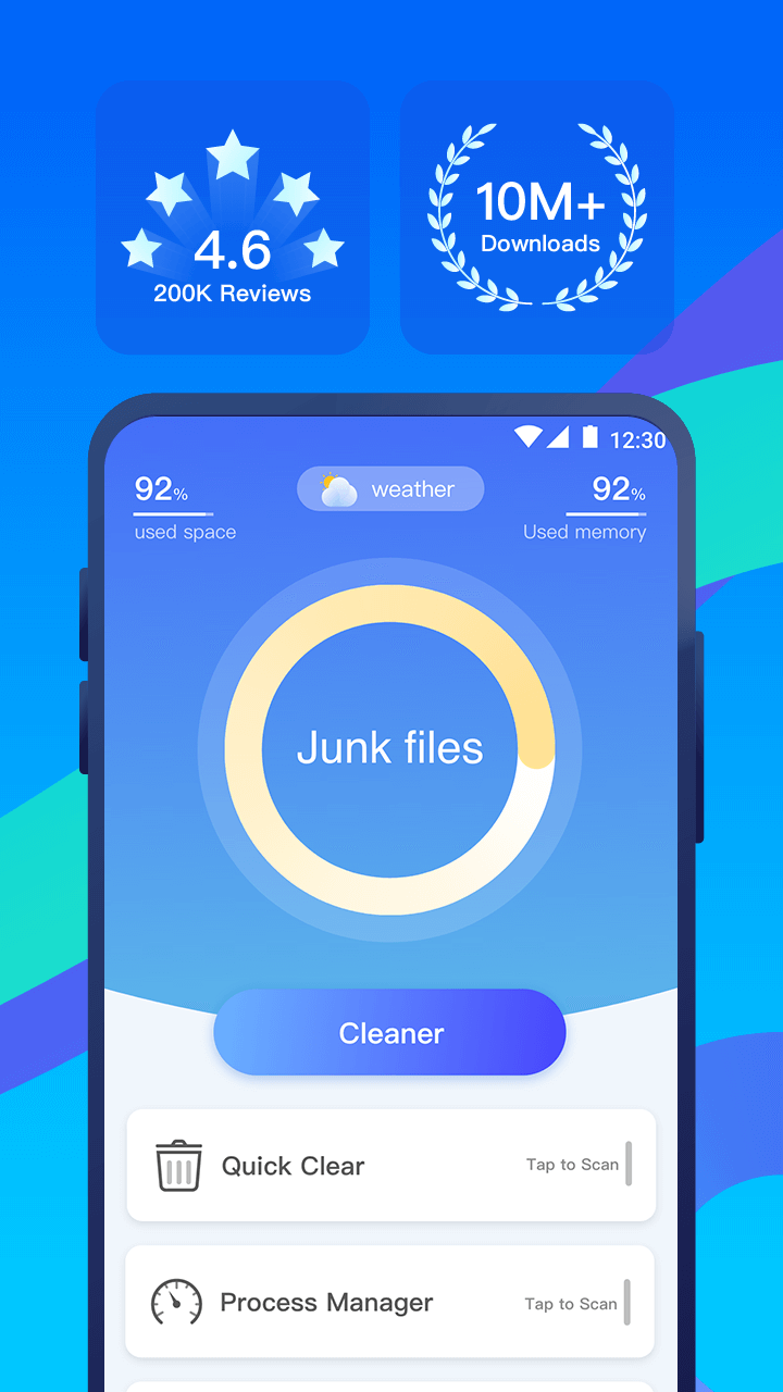 اسکرین شات 3 برنامه Super Clean-Master of Cleaner