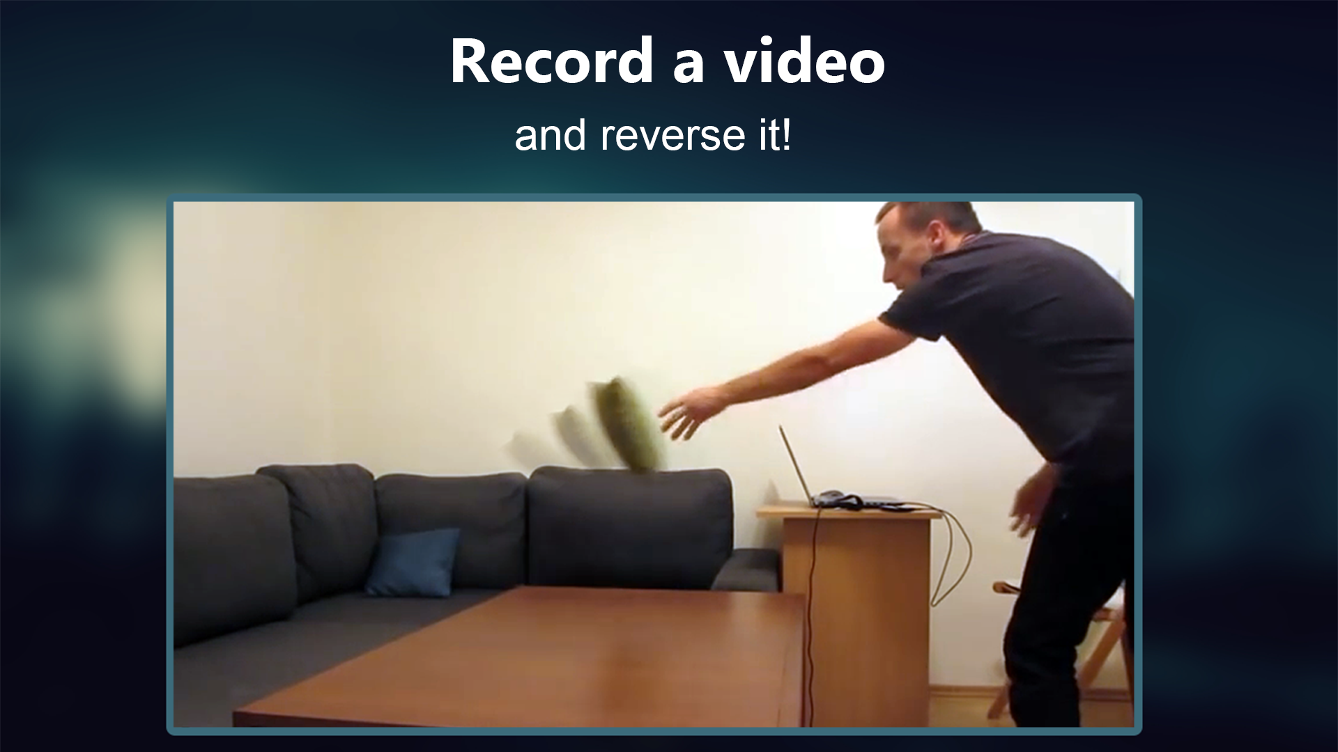 اسکرین شات 8 برنامه Reverse Movie FX - magic video