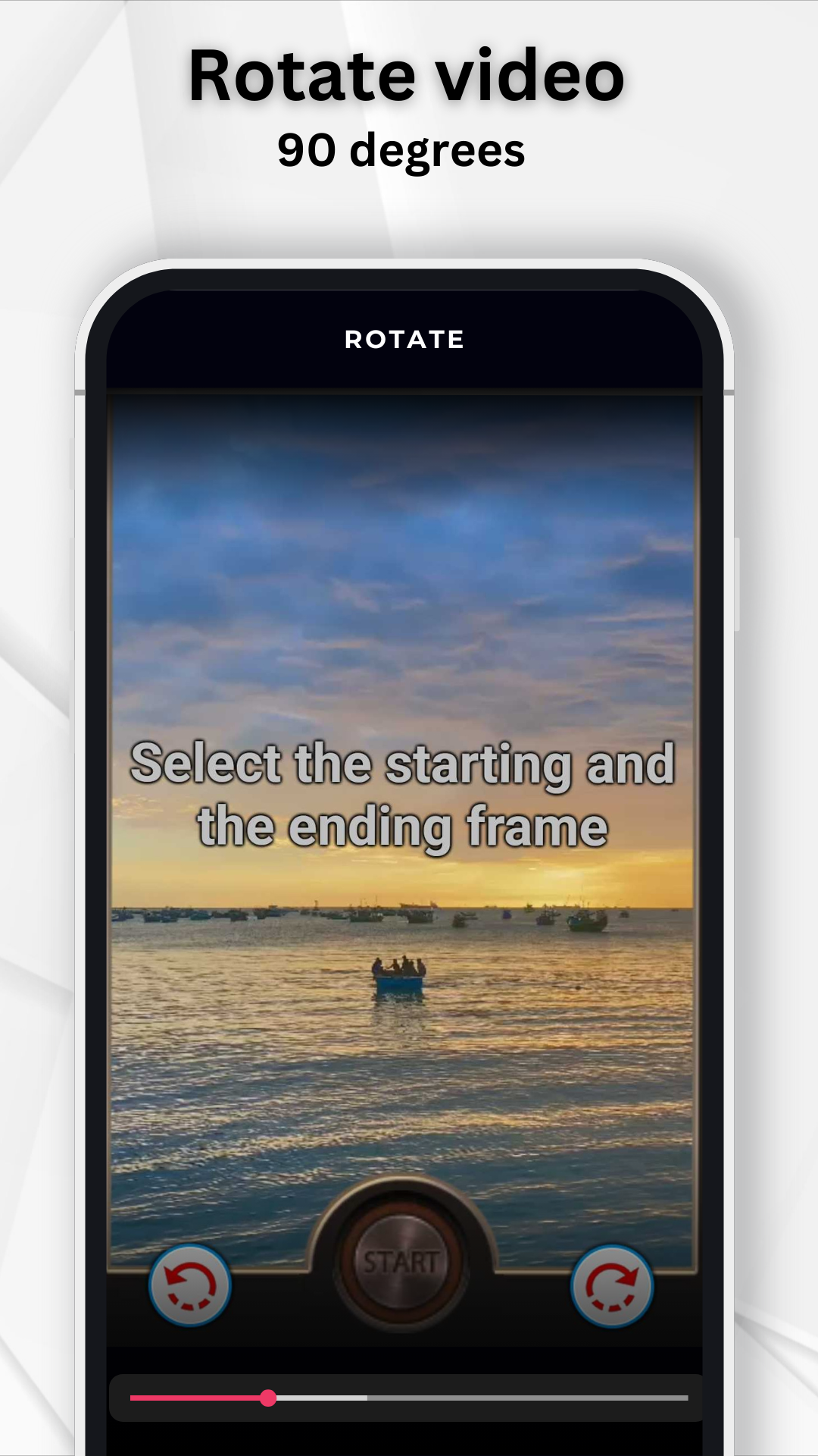 اسکرین شات 5 برنامه Rotate Video FX