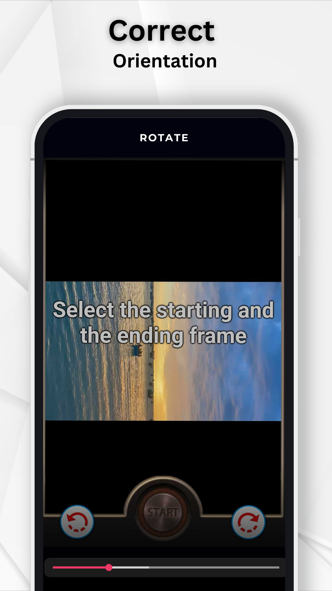 اسکرین شات 4 برنامه Rotate Video FX