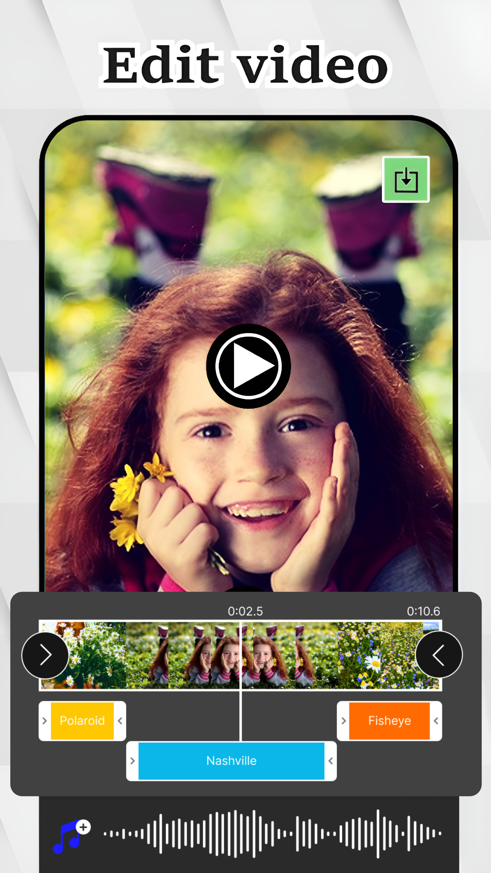 اسکرین شات 2 برنامه V2Art: Video Effects & Filters