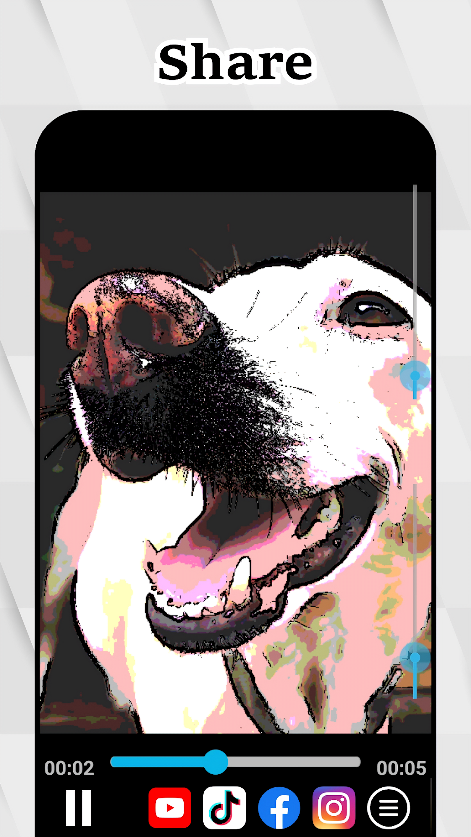 اسکرین شات 8 برنامه V2Art: Video Effects & Filters