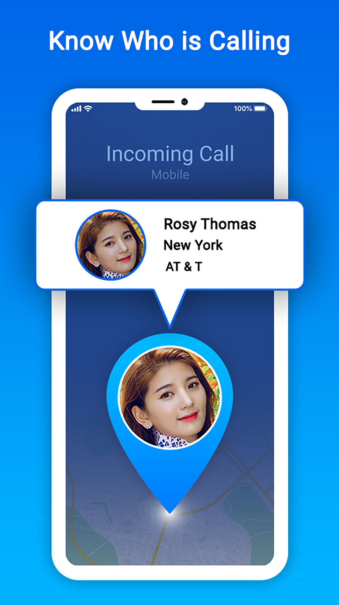 اسکرین شات 1 برنامه Mobile Call Number Location