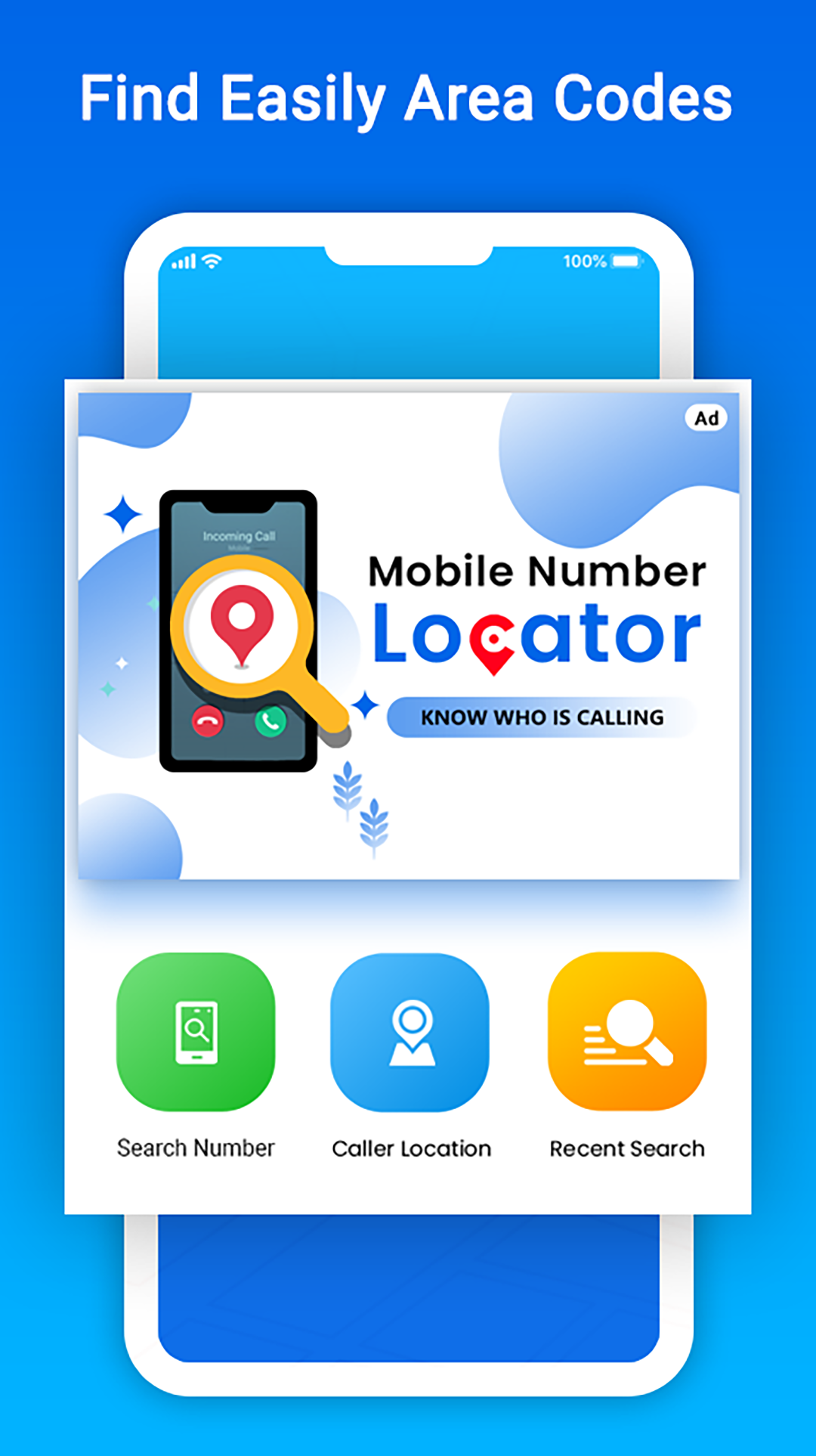 اسکرین شات 4 برنامه Mobile Call Number Location
