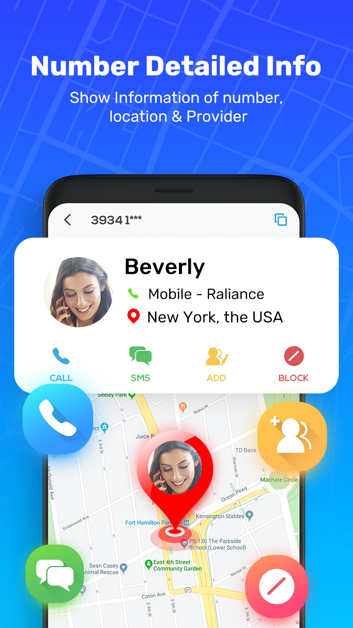 اسکرین شات 5 برنامه Phone Number Locator Caller id