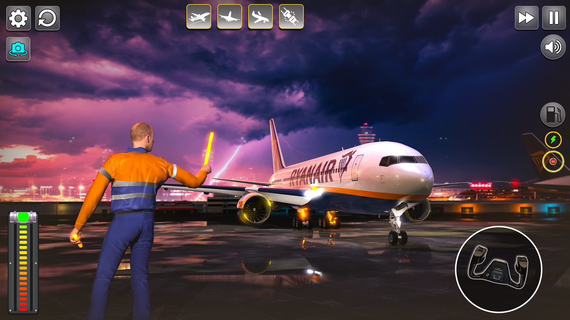 اسکرین شات 1 بازی Airplane Game Simulator