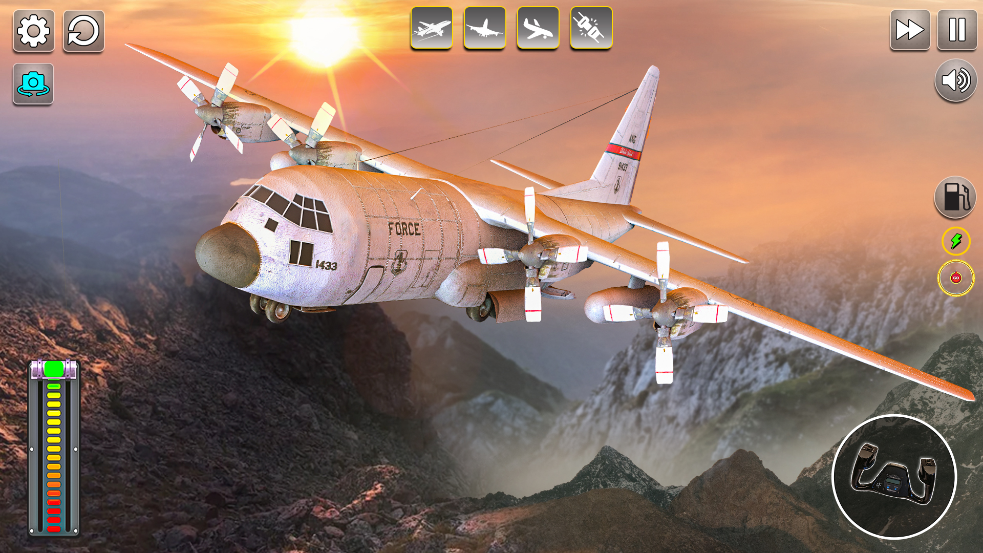 اسکرین شات 3 بازی Airplane Game Simulator