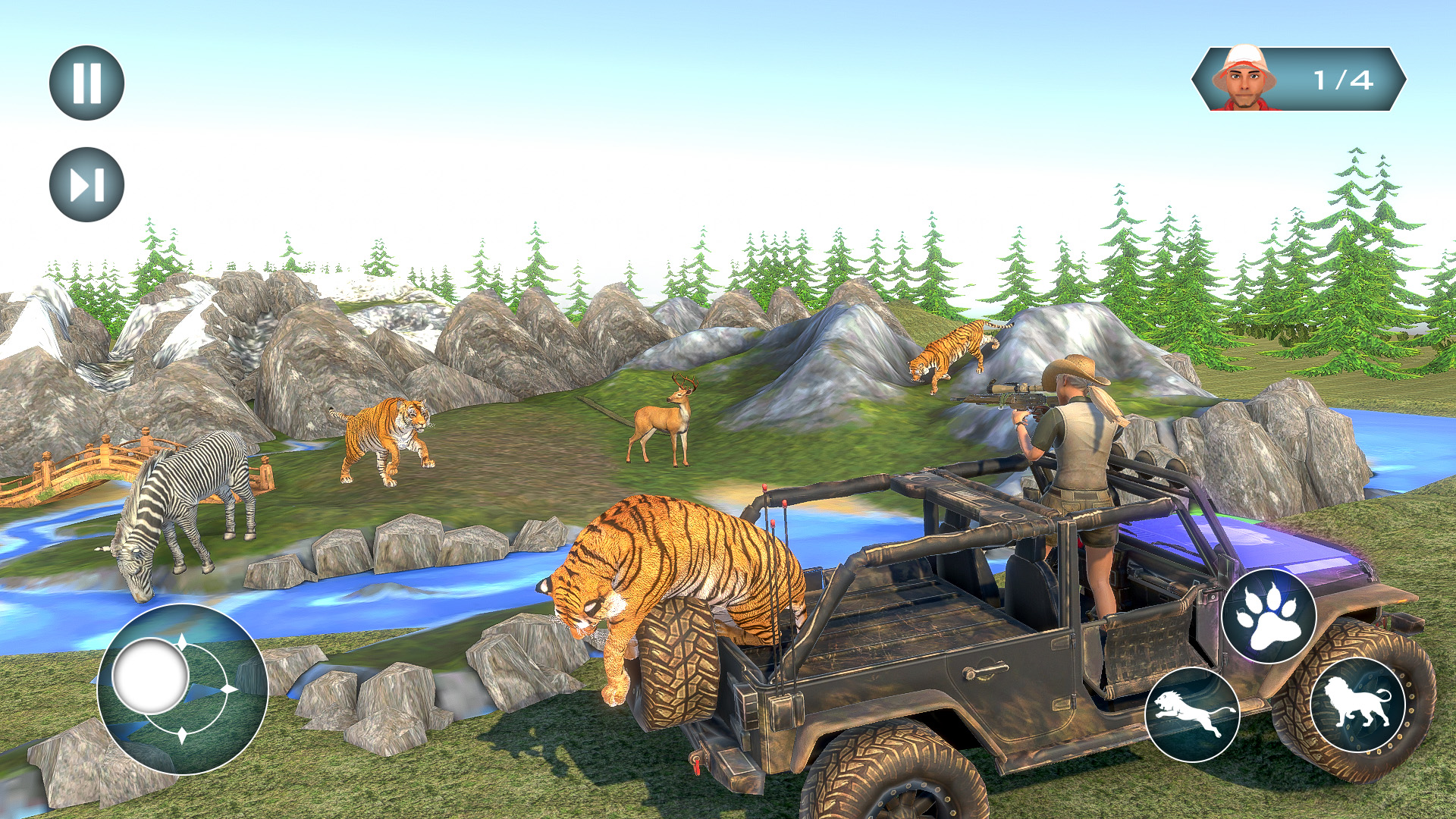 اسکرین شات 2 بازی Crocodile Game : Hunting Games