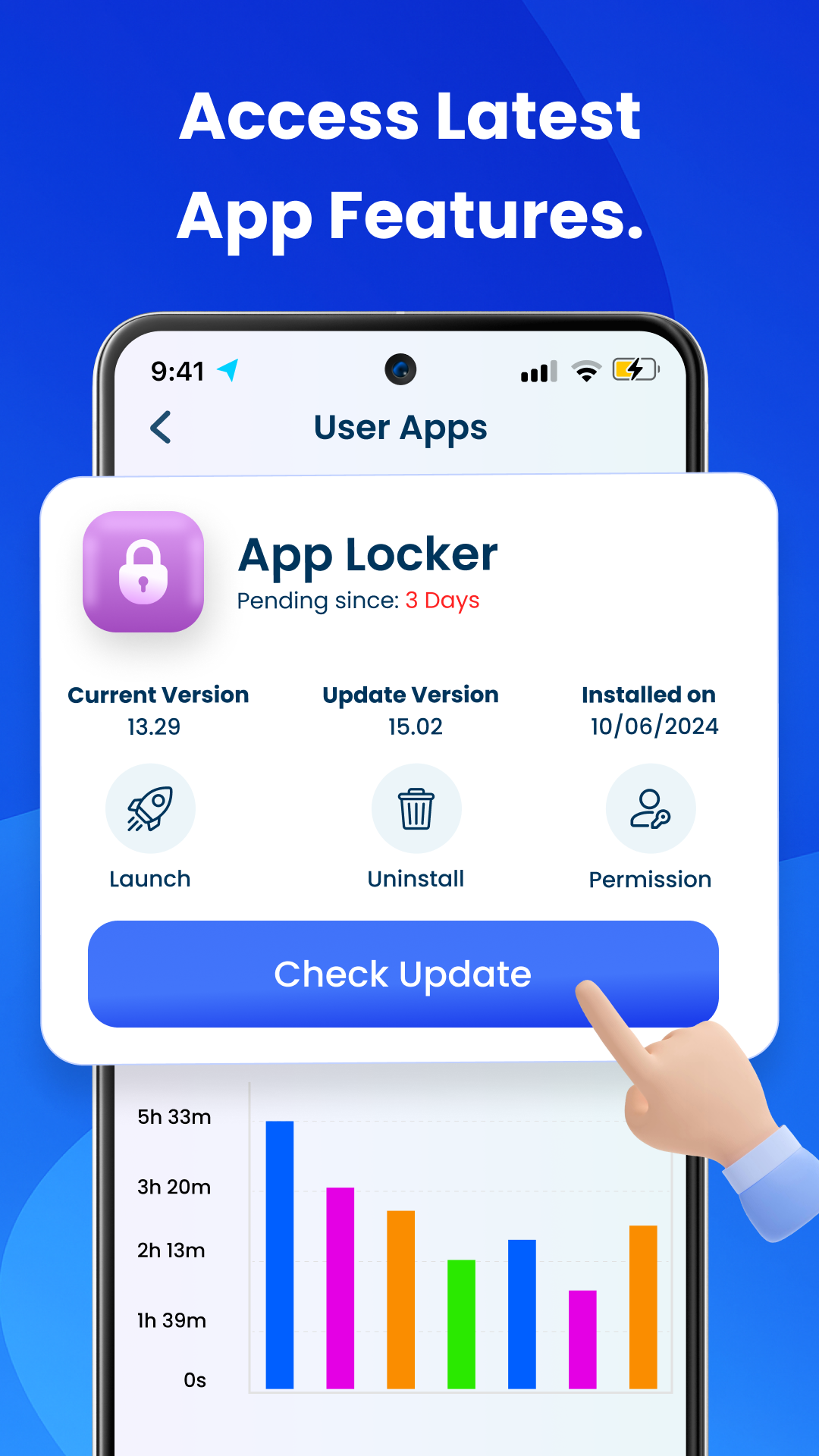 اسکرین شات 5 برنامه Software Update - Phone Update