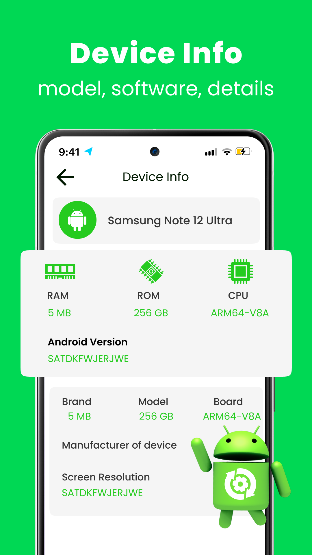اسکرین شات 7 برنامه Software Update - Phone Update