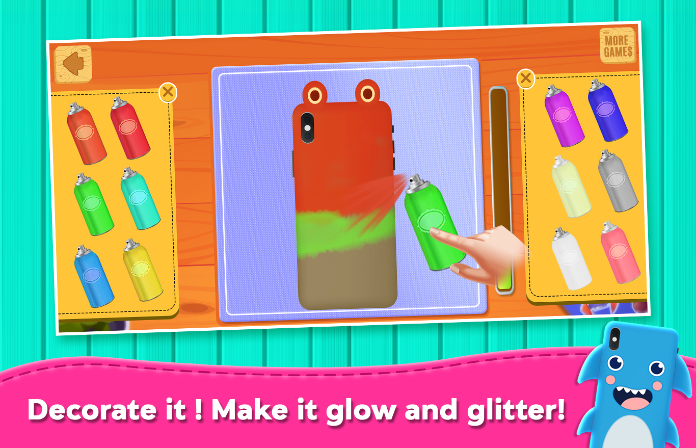 اسکرین شات 2 بازی DIY Mobile Phone Case Makeover