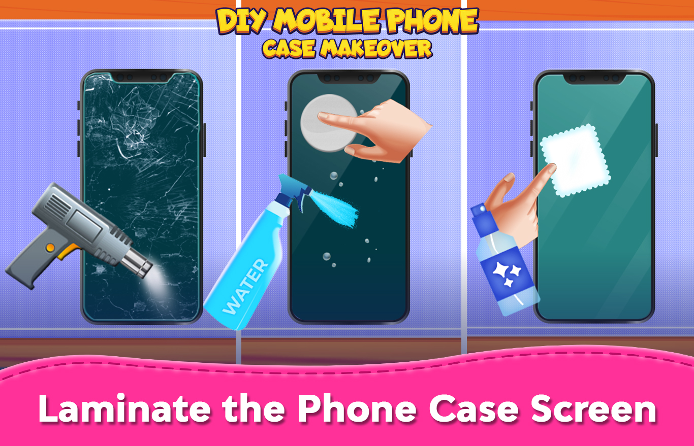 اسکرین شات 5 بازی DIY Mobile Phone Case Makeover