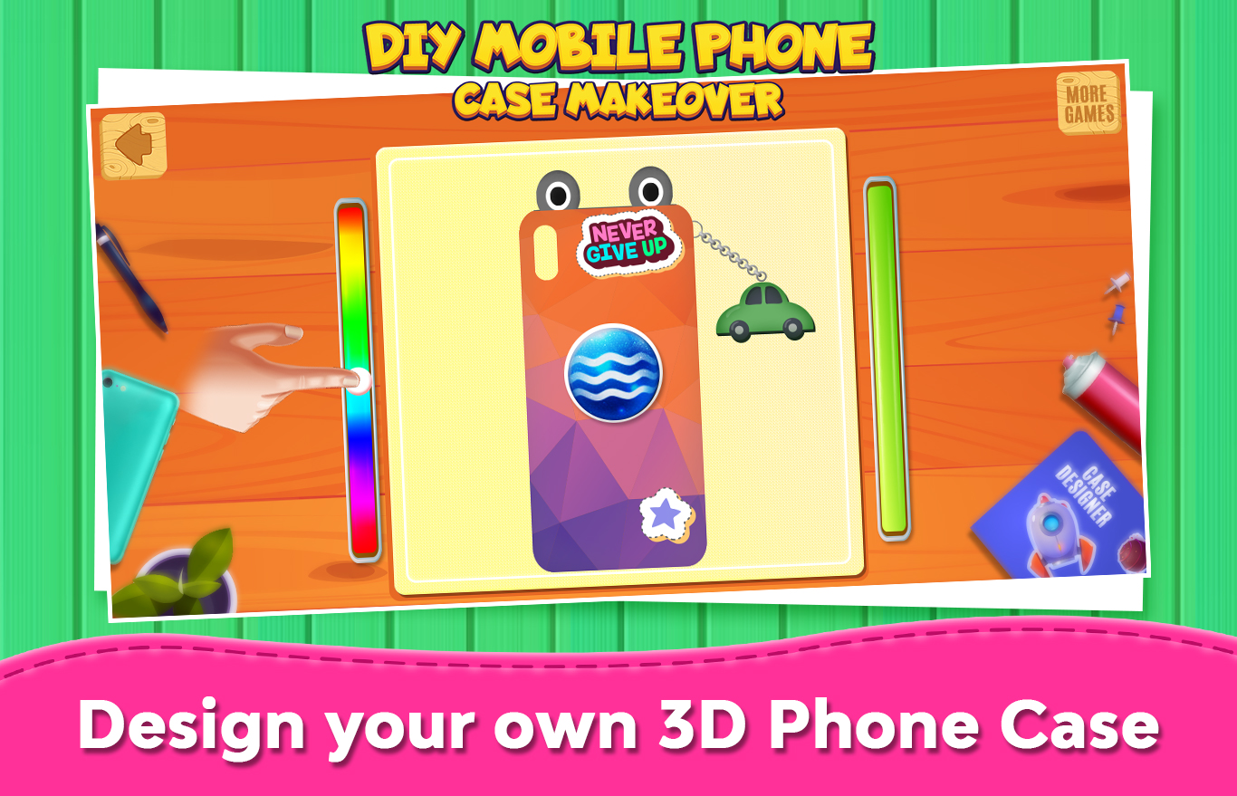 اسکرین شات 1 بازی DIY Mobile Phone Case Makeover
