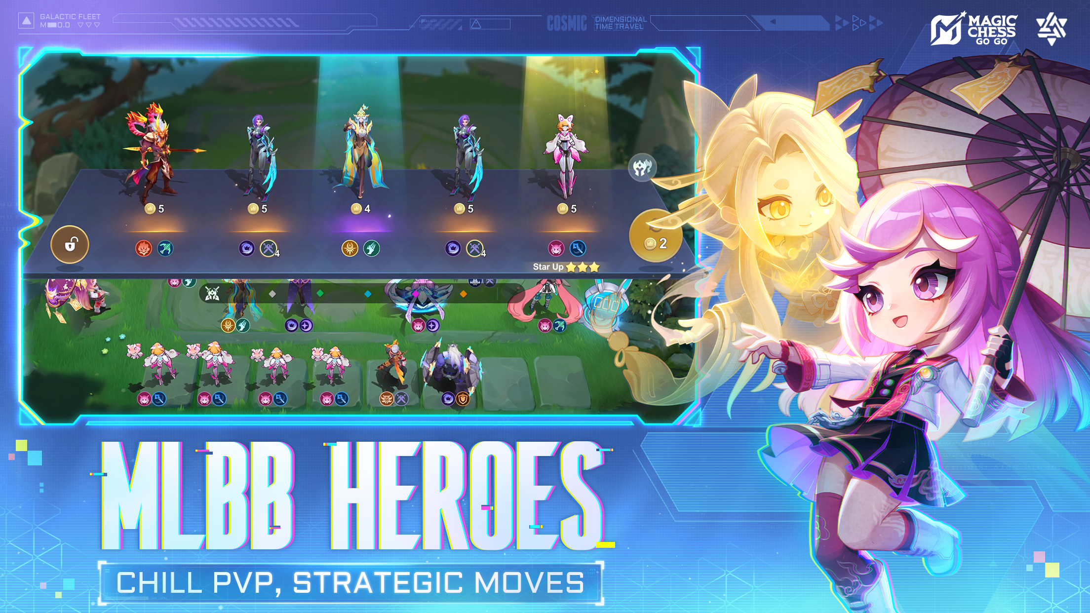 اسکرین شات 1 بازی Magic Chess: Go Go