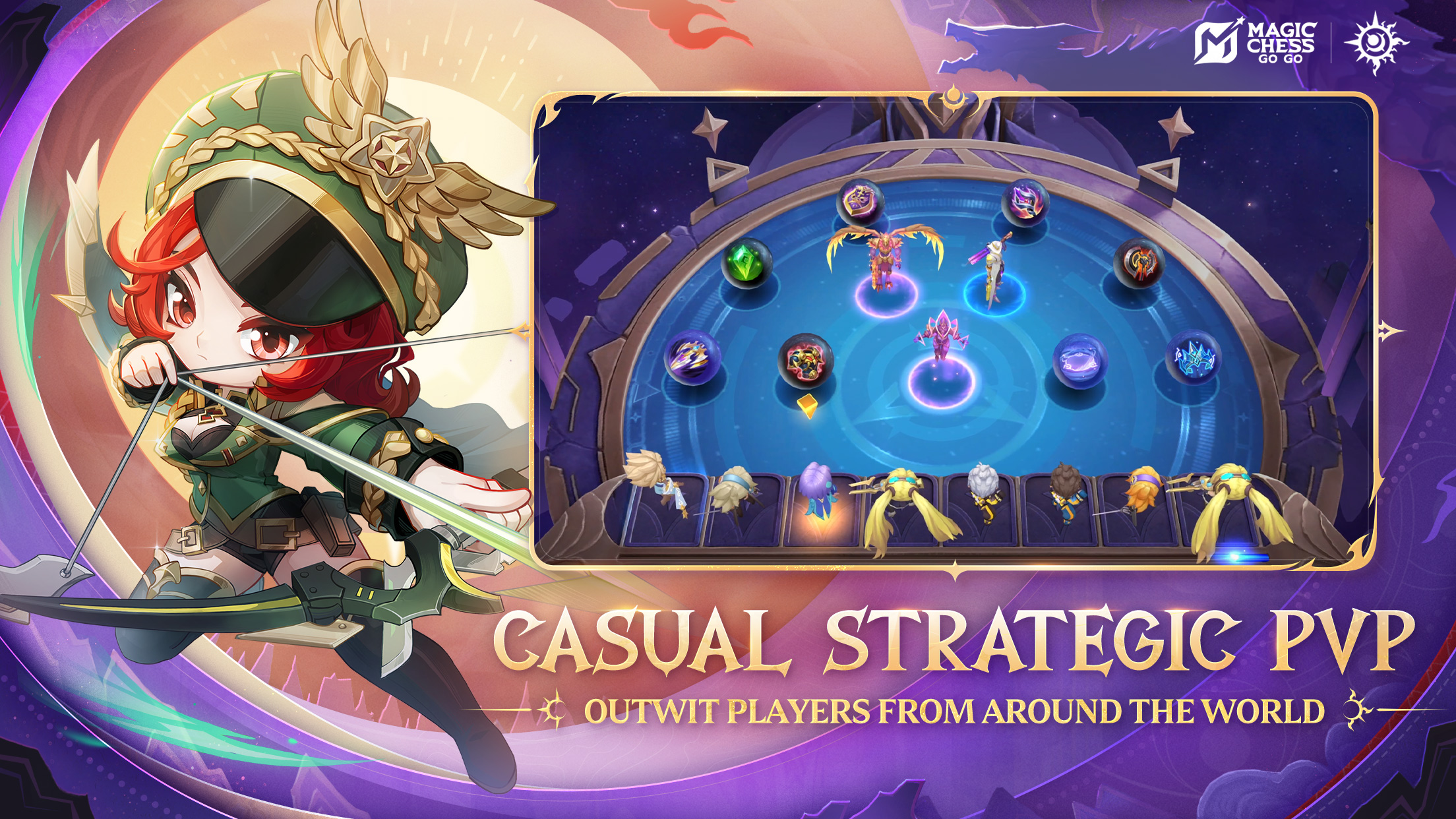 اسکرین شات 2 بازی Magic Chess: Go Go
