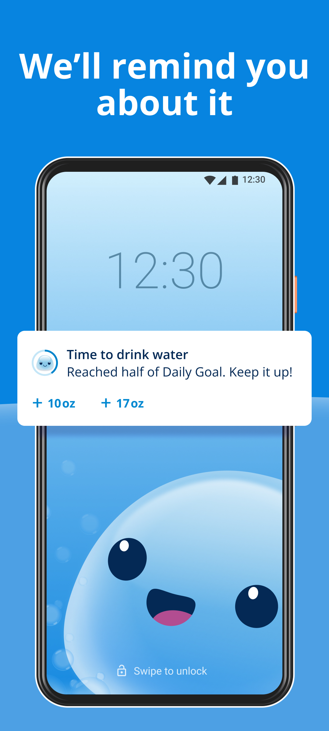 اسکرین شات 3 برنامه Water Time Tracker & Reminder